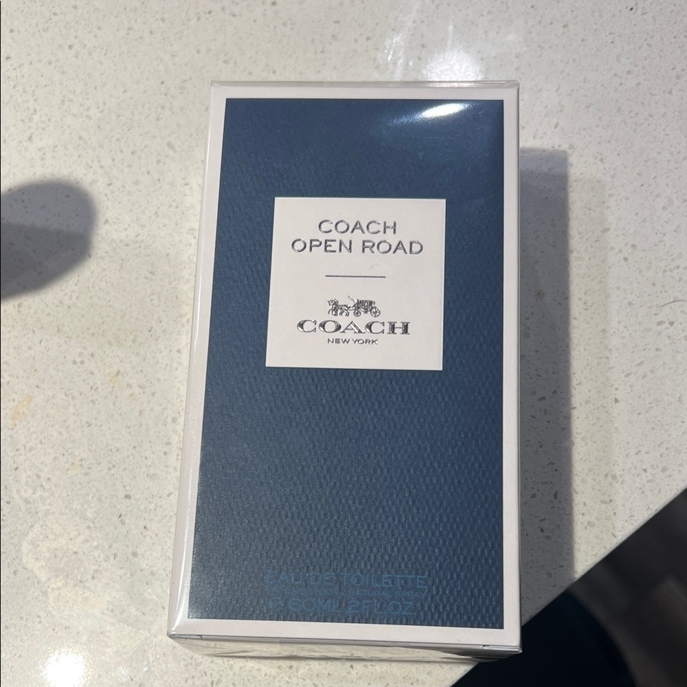 Coach Open Road Eau de Toilette - Navy Blue and White